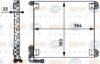 BEHR HELLA SERVICE 8FC 351 317-471 Condenser, air conditioning